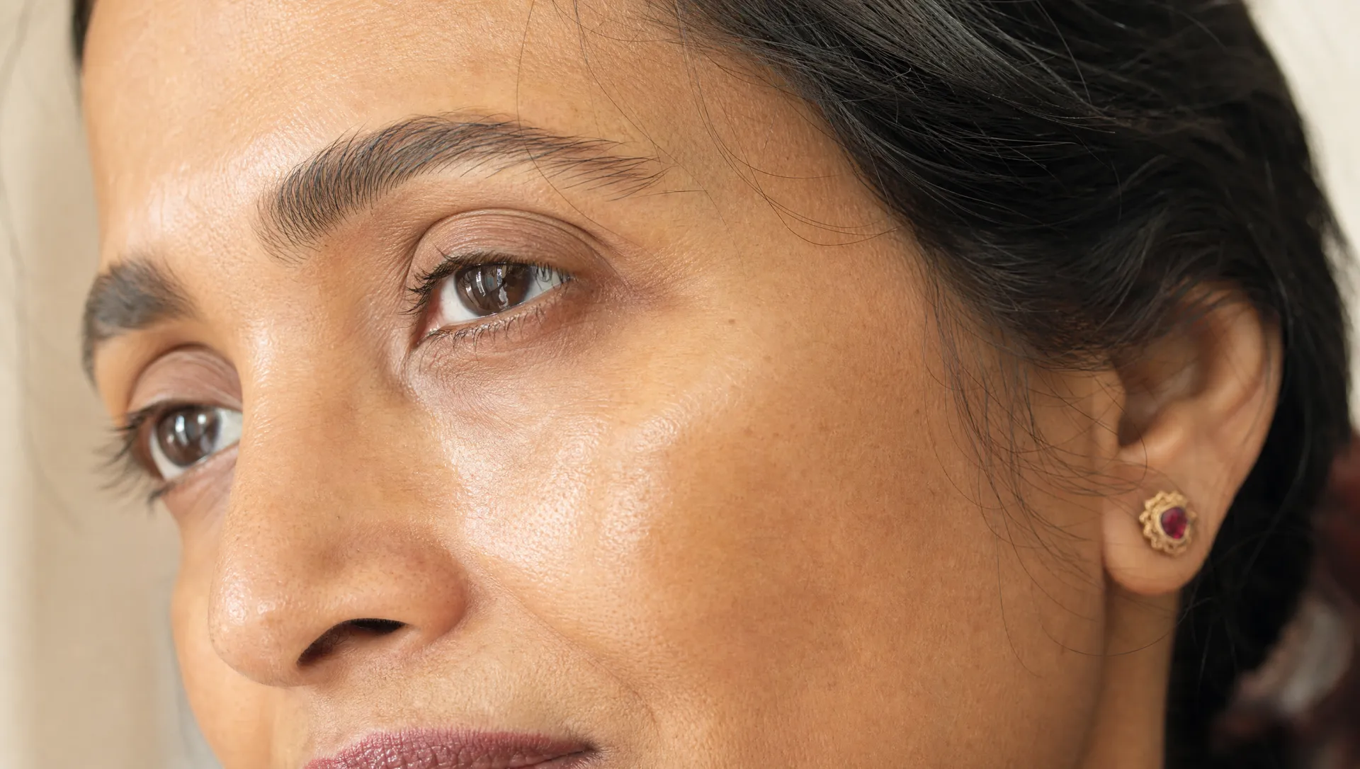 Close-up of calm, healthy skin reflecting the skin-quality focus of biorevitalization at Activate Beauty in Toronto.