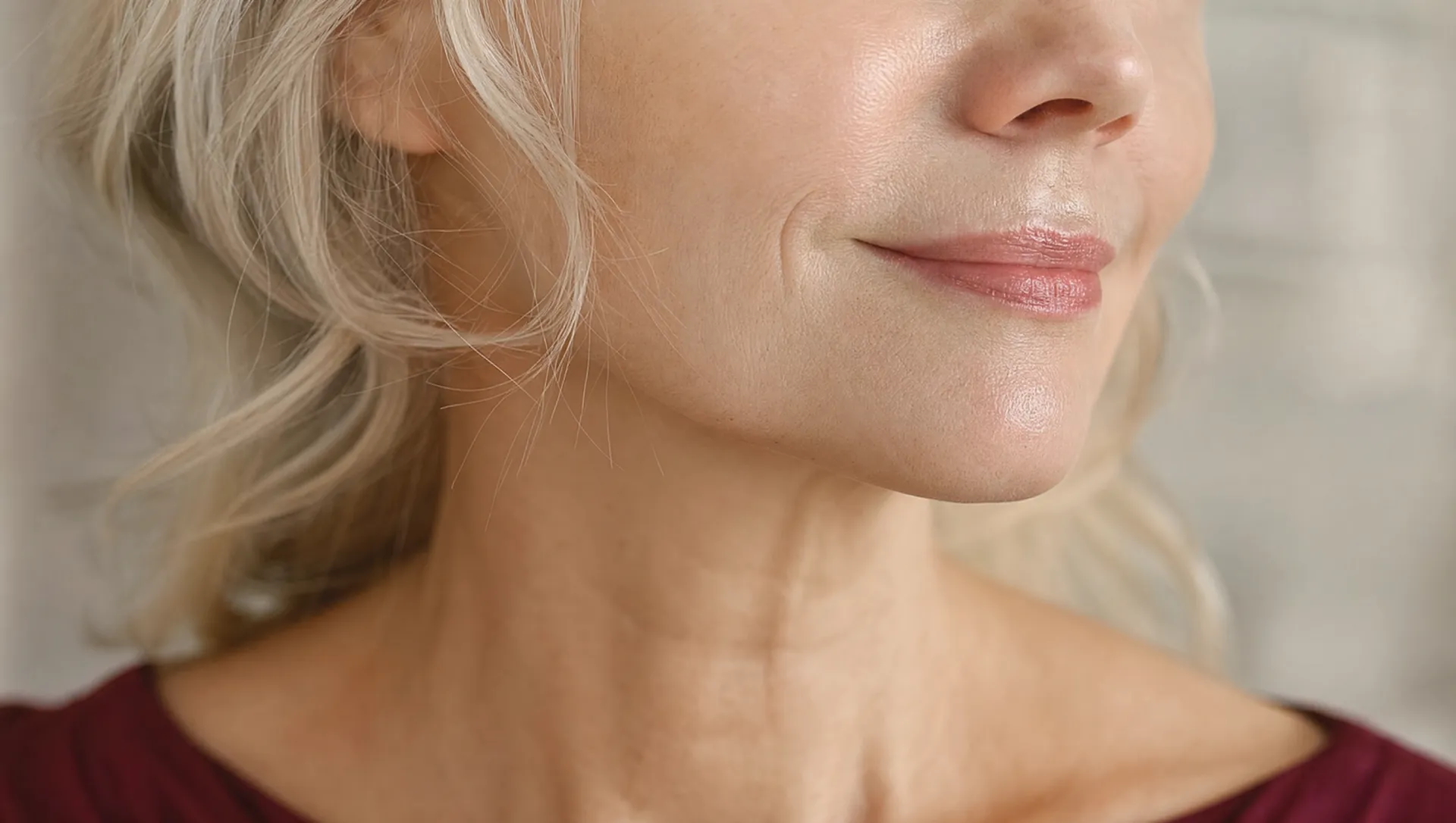 Macro view of calm, even skin — the considered, proportion-led approach facial balancing is planned around at Activate Beauty in Toronto.